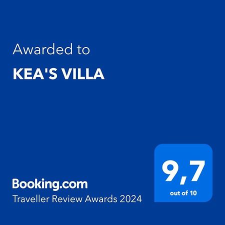 Kea'S Villa Otzias ภายนอก รูปภาพ